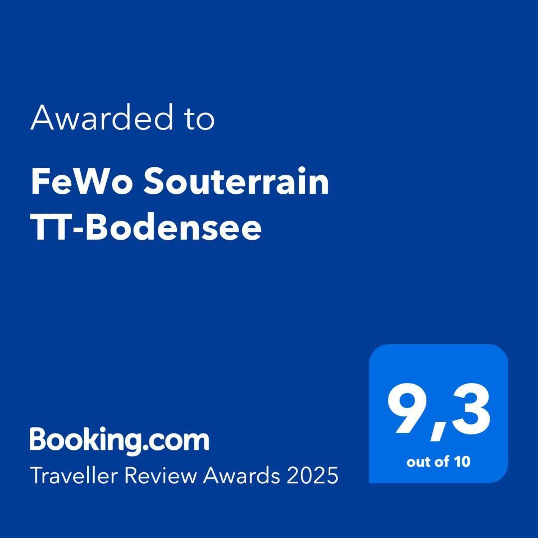 Fewo Souterrain Tt-Bodensee Tettnang Exterior foto